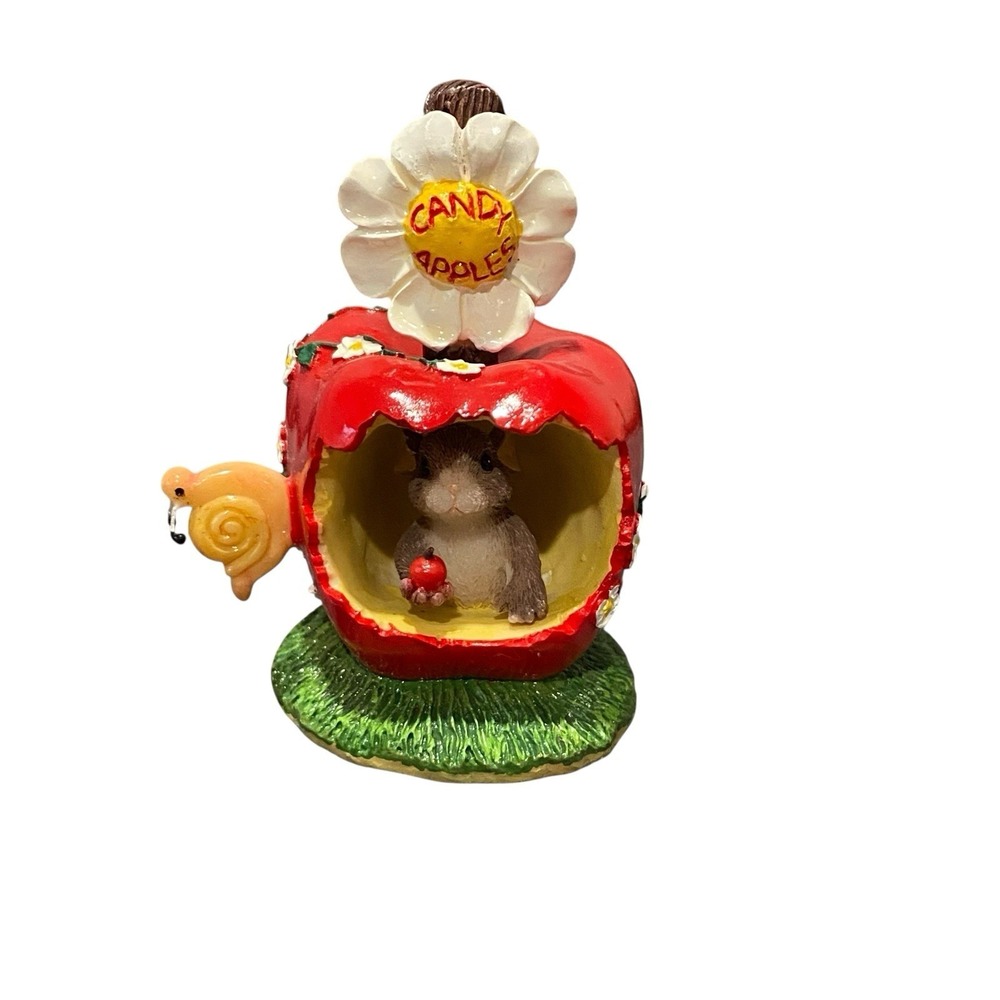 Teeny Tiny Tails 'Get‎ Your Candy Apple Here' Figurine Fitz & Floyd